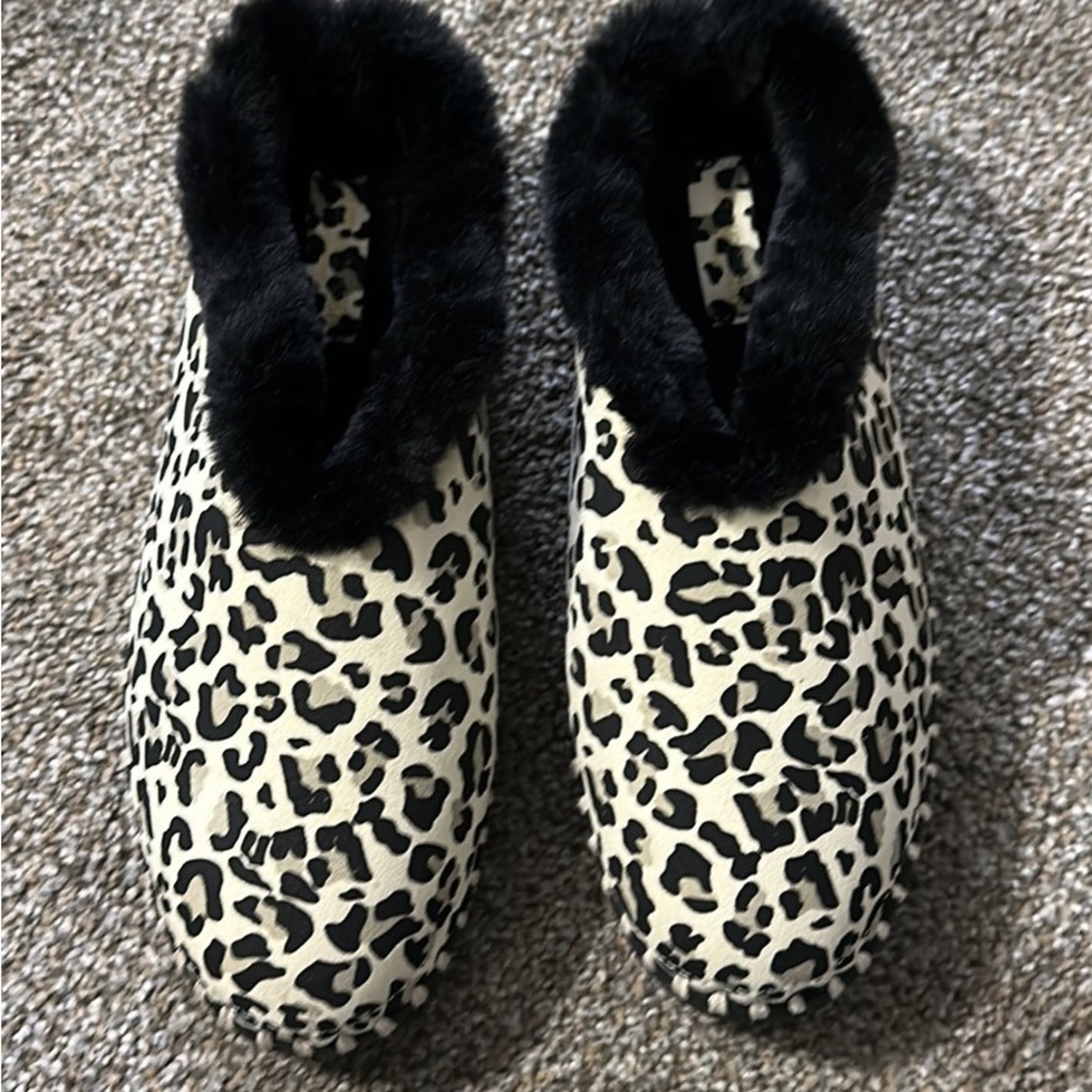 ilse jacobsen faux fur slippers